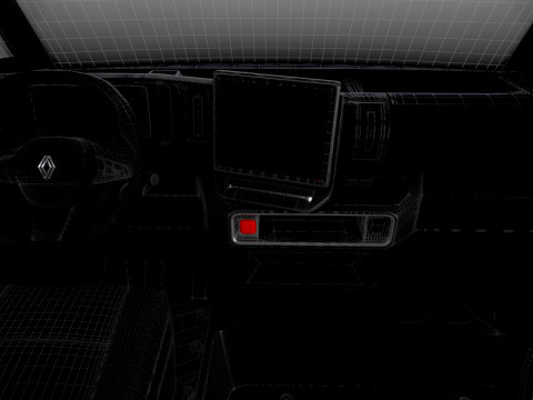 Renault Estafette Genel Merkez Uluslararası 2026 3D Model