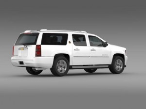 chevrolet suburban 75th diamond edition 3D Model