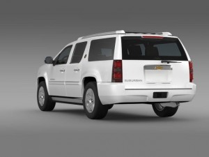 chevrolet suburban 75th diamond edition 3D Model
