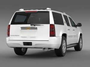 chevrolet suburban 75th diamond edition 3D Model