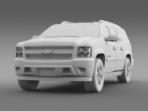 chevrolet suburban 75th diamond edition 3D Model