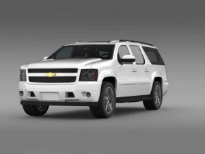 chevrolet suburban ltz 2011 3D Model