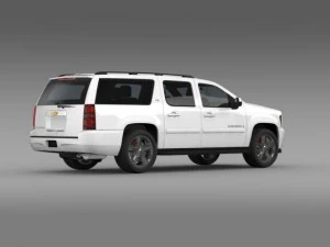 chevrolet suburban ltz 2011 3D Model