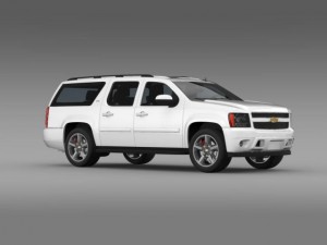 chevrolet suburban ltz 2011 3D Model