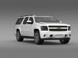 chevrolet suburban ltz 2011 3D Model