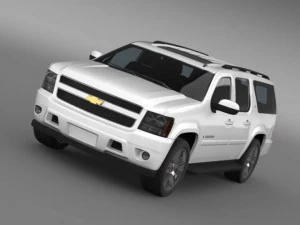 chevrolet suburban ltz 2011 3D Model