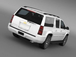 chevrolet suburban ltz 2011 3D Model