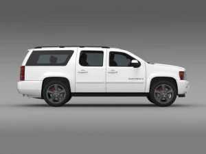 chevrolet suburban ltz 2011 3D Model