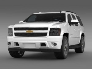 chevrolet tahoe ltz 2007 3D 모델