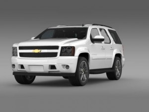chevrolet tahoe ltz 2007 3D Model