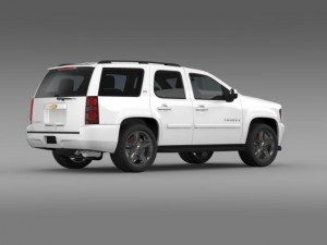 chevrolet tahoe ltz 2007 3D Model