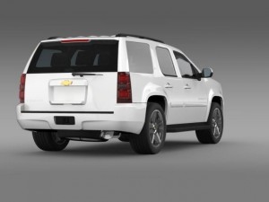 chevrolet tahoe ltz 2007 3D Model