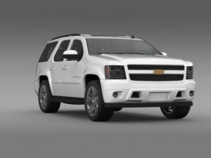 chevrolet tahoe ltz 2007 3D Model