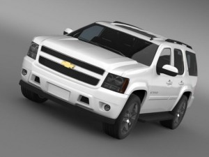 chevrolet tahoe ltz 2007 3D Model