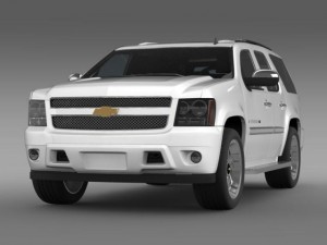 chevrolet tahoe xfe 2008 3D 모델