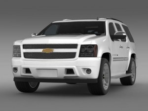 chevrolet tahoe xfe 2008 3D Model