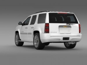 chevrolet tahoe xfe 2008 3D Model