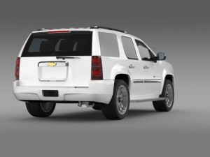 chevrolet tahoe xfe 2008 3D Model
