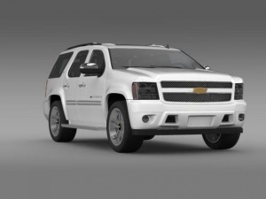 chevrolet tahoe xfe 2008 3D Model