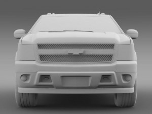 chevrolet tahoe xfe 2008 3D Model