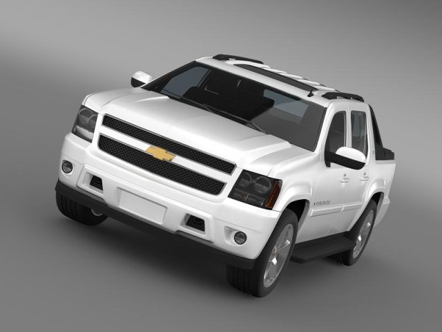 chevrolet avalanche ltz Modelo 3D .c4d .max .obj .3ds .fbx .stl .blend