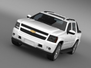 chevrolet avalanche ltz 3D Model