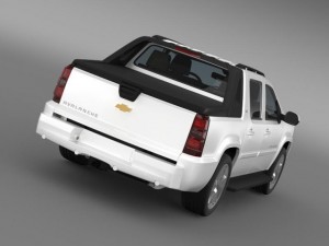 chevrolet avalanche ltz Modelo 3D