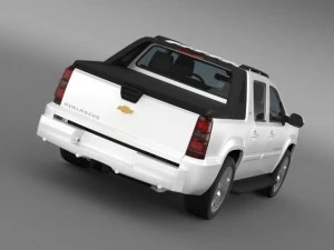 chevrolet avalanche ltz 3D Model