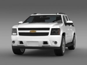 chevrolet avalanche ltz Modelo 3D