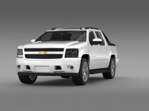 chevrolet avalanche ltz Modelo 3D