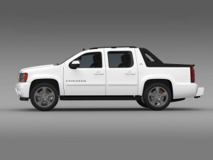 chevrolet avalanche ltz Modelo 3D