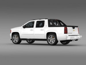 chevrolet avalanche ltz Modelo 3D