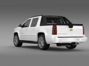 chevrolet avalanche ltz Modelo 3D