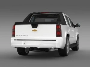 chevrolet avalanche ltz 3D Model