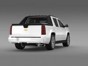 chevrolet avalanche ltz Modelo 3D