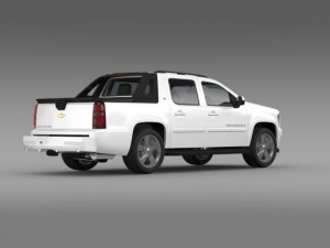 chevrolet avalanche ltz Modelo 3D