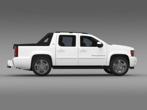 chevrolet avalanche ltz Modelo 3D