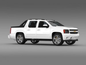 chevrolet avalanche ltz Modelo 3D