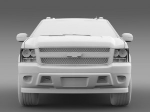 chevrolet avalanche ltz Modelo 3D