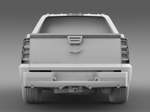 chevrolet avalanche ltz Modelo 3D