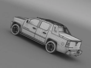 chevrolet avalanche ltz 3D Model