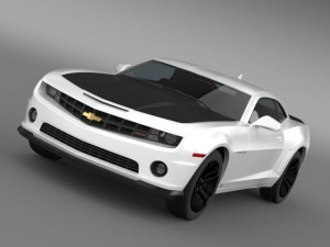 chevrolet camaro 1le 2013 3Dモデル