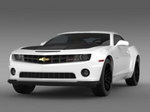chevrolet camaro 1le 2013 Modello 3D