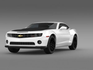 chevrolet camaro 1le 2013 Modello 3D