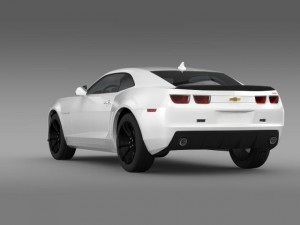chevrolet camaro 1le 2013 Modello 3D