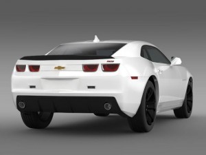 chevrolet camaro 1le 2013 Modello 3D