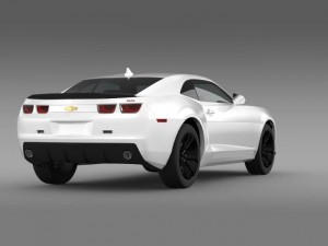 chevrolet camaro 1le 2013 Modello 3D