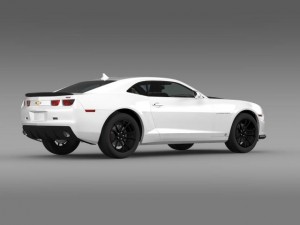 chevrolet camaro 1le 2013 Modello 3D