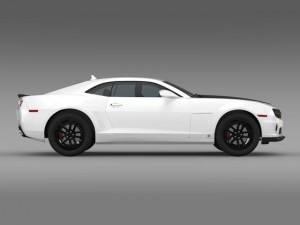 chevrolet camaro 1le 2013 Modello 3D
