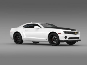 chevrolet camaro 1le 2013 Modello 3D